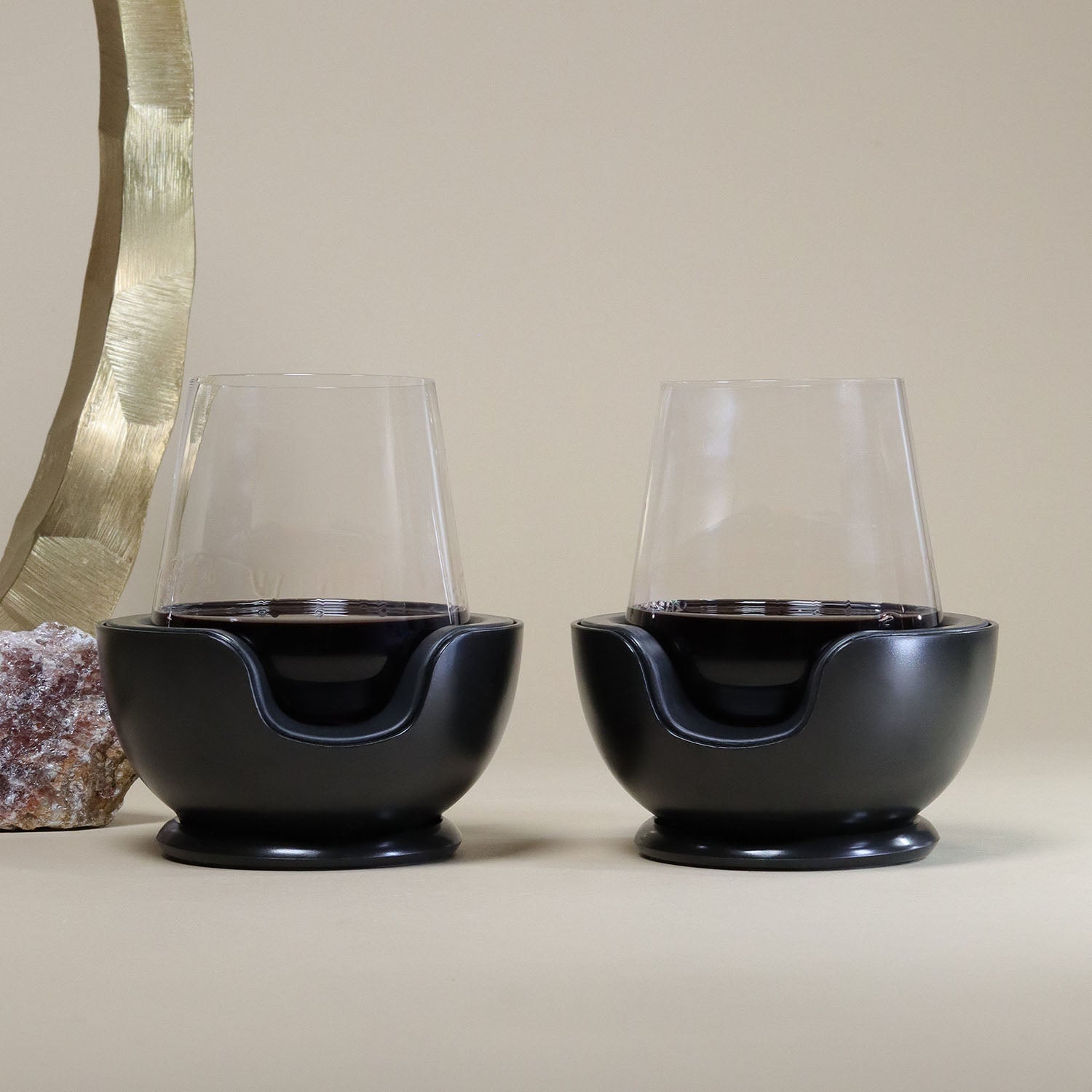 Stemless Wine Chiller - NOIR