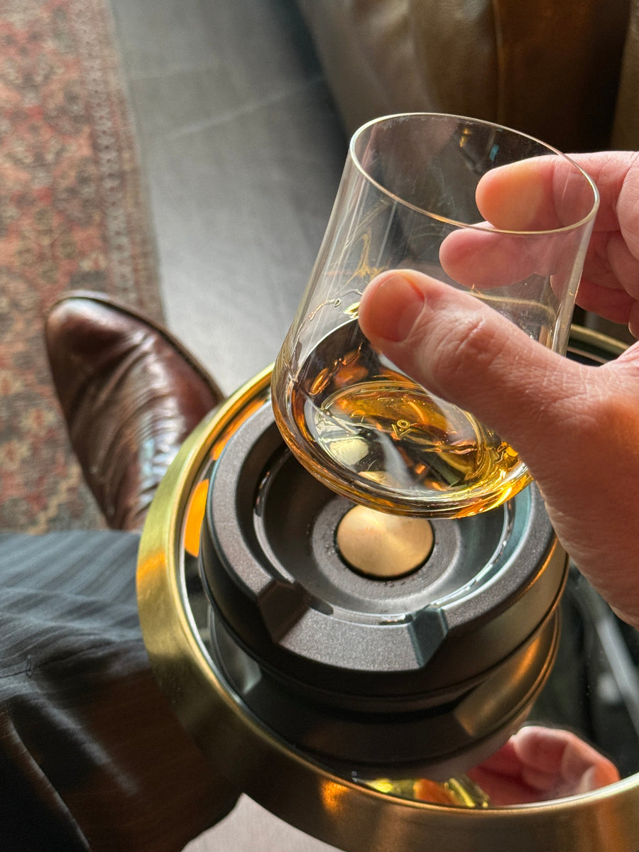 barrel strength whisky chilled without dilution in vochill spirits chiller
