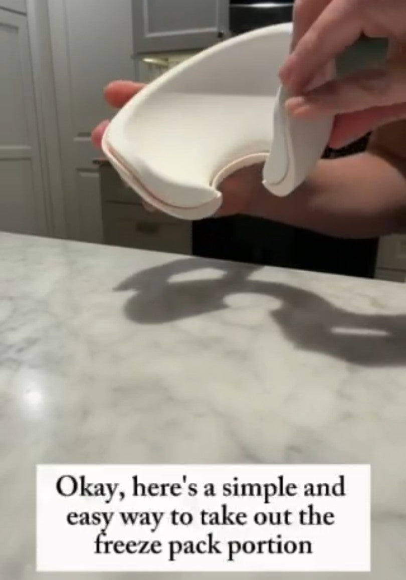 how to separate the stemmed chill cradle parts