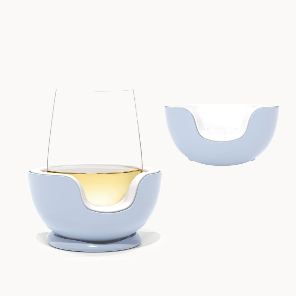 Stemless Wine Chiller + Extra Chill Cradle