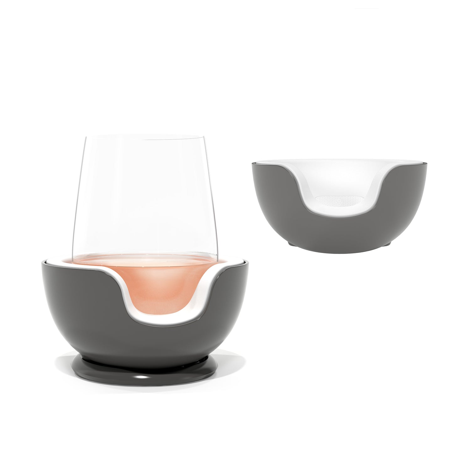 Load image into Gallery viewer, The Perfect Gift - Stemless Wine Chiller + Extra Chill Cradle
