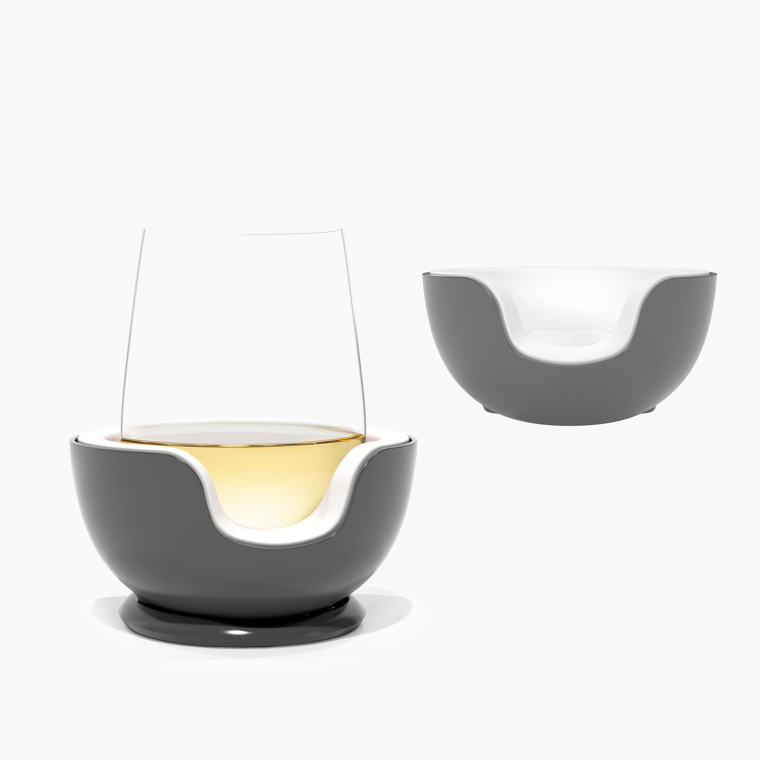 Stemless Wine Chiller + Extra Chill Cradle™