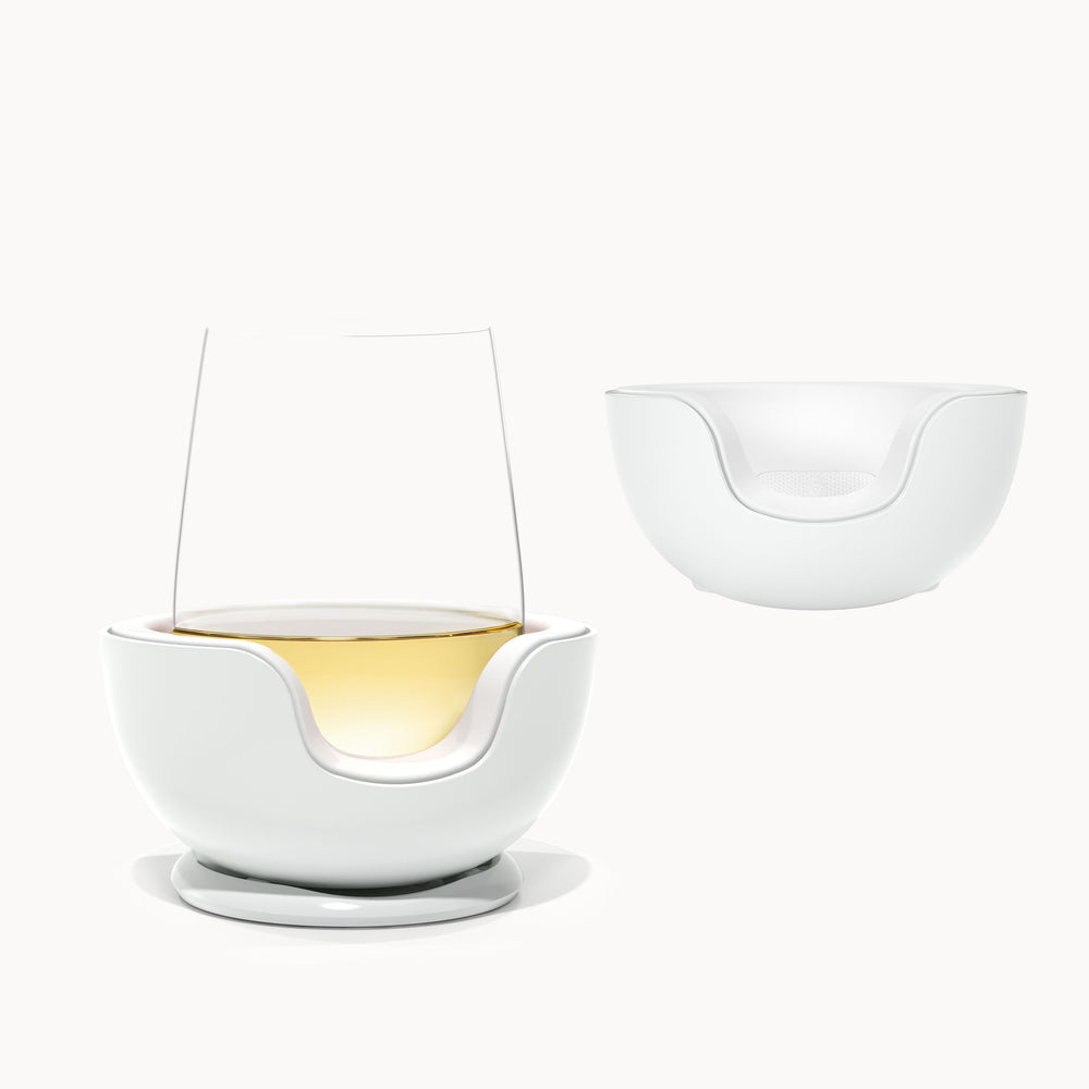 Stemless Wine Chiller + Extra Chill Cradle