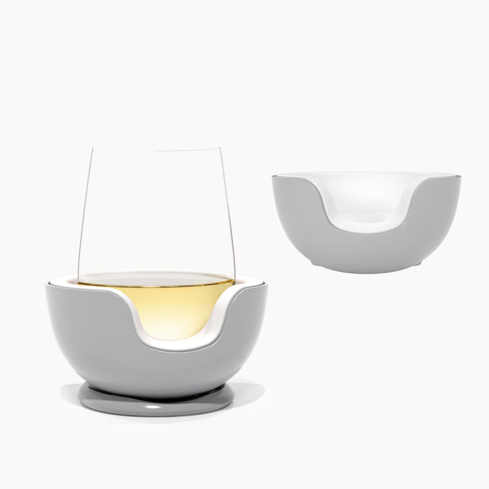 
                      
                        Stemless Wine Chiller + Extra Chill Cradle
                      
                    