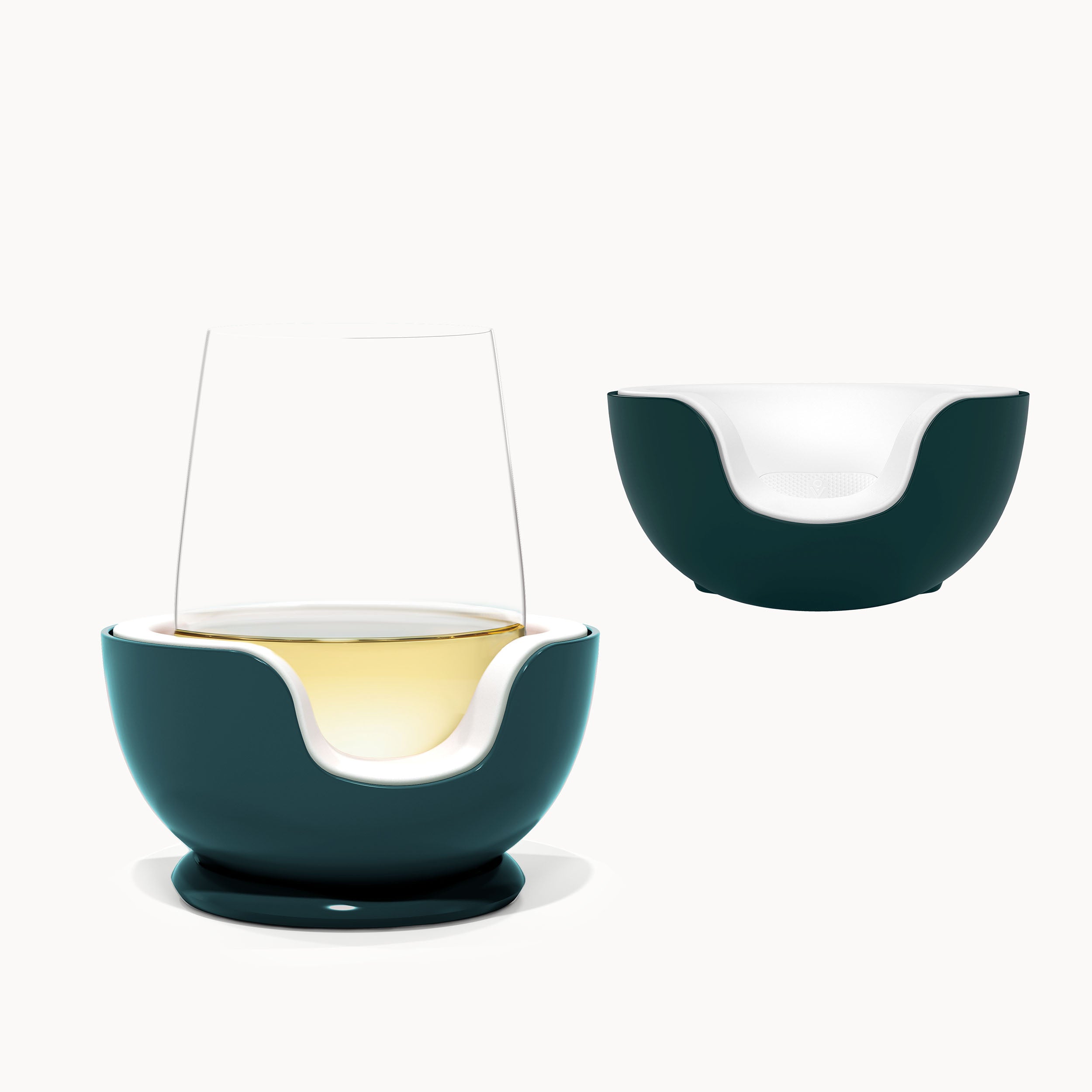 Stemless Wine Chiller + Extra Chill Cradle™