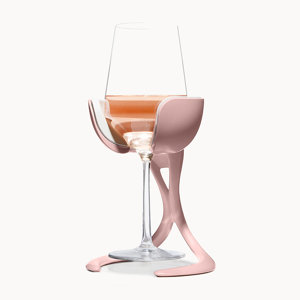 Stemmed Wine Chiller Rose
