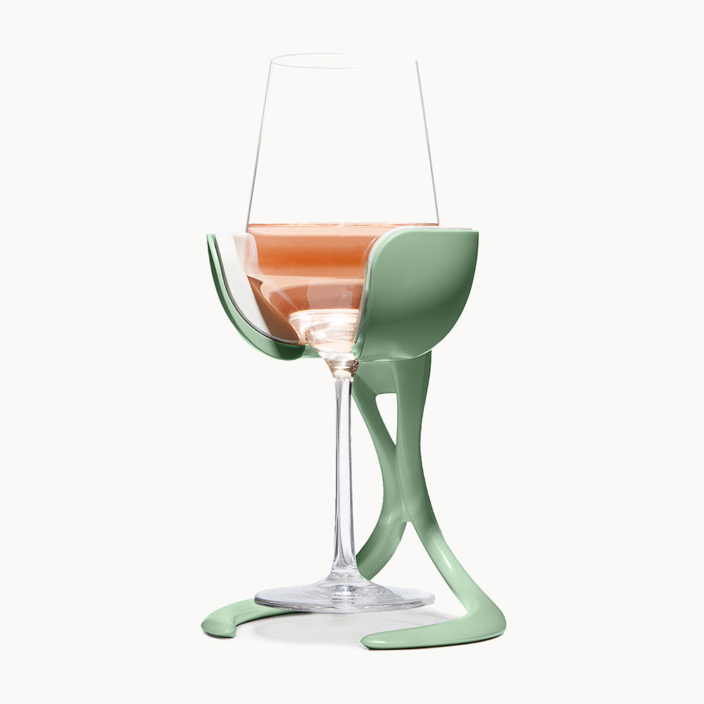 Stemmed Wine Chiller Sage