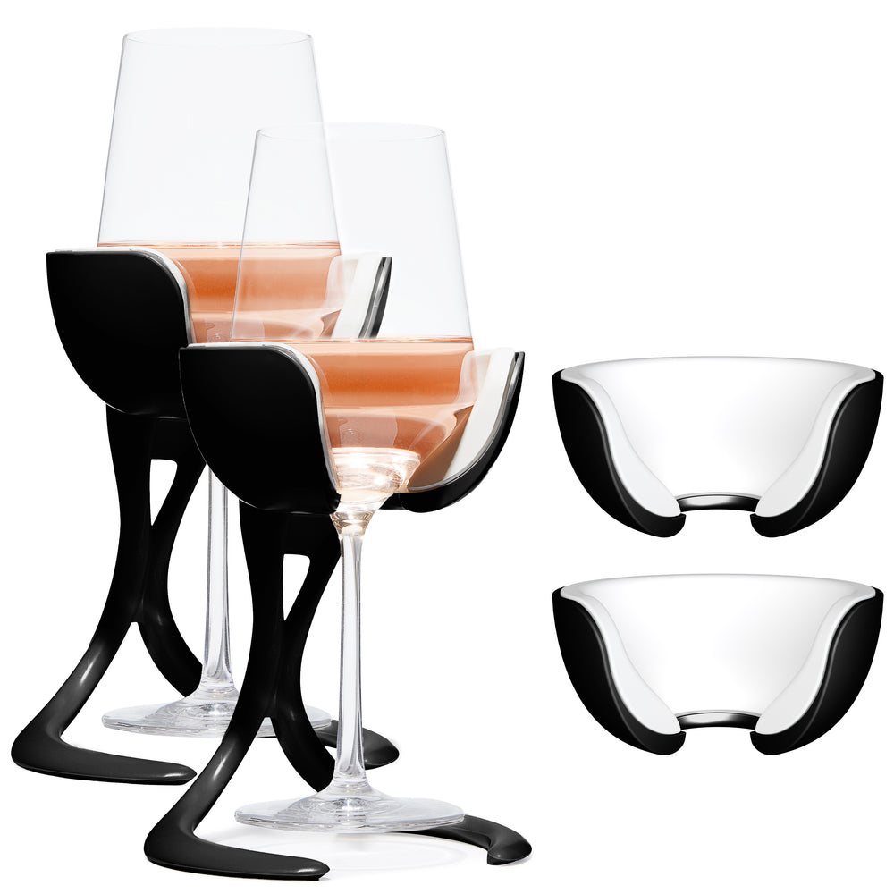 
                      
                        Stemmed Wine Chiller Pair + 2 Extra Chill Cradles
                      
                    