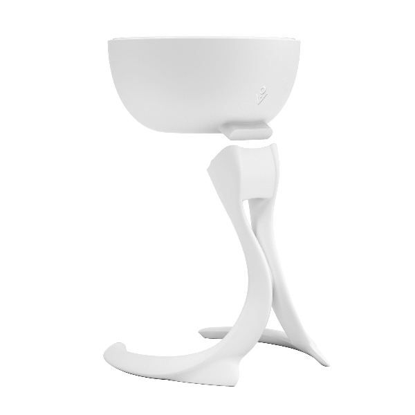 Strong magnets secure the detachable Chill Cradle to the VoChill stemmed wine glass stand.