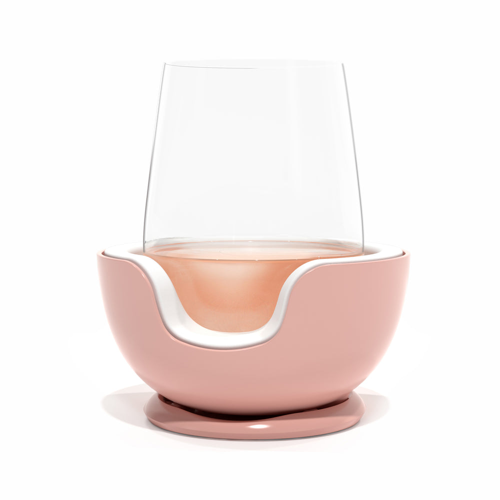 
                      
                        VoChill stemless wine chiller in Rose color
                      
                    
