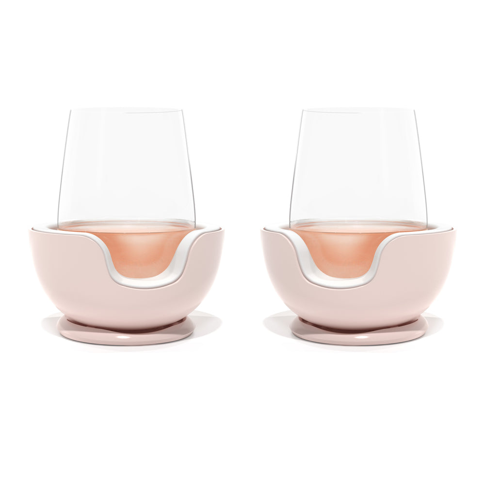
                      
                        VoChill wine chiller pair in Blush color
                      
                    