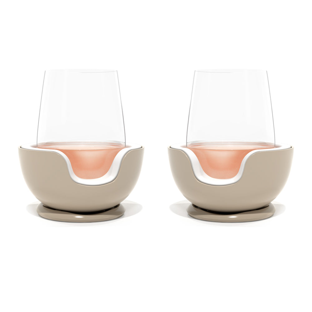 
                      
                        VoChill wine chiller pair in Sand color
                      
                    